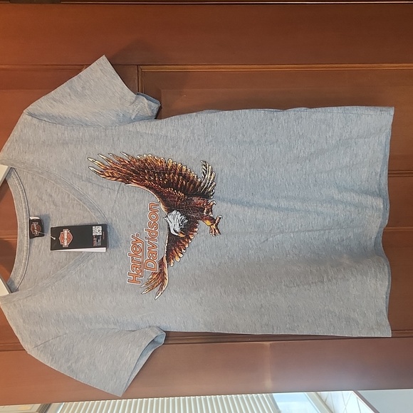 Tops - Harley Davidson Motorcycle Reno Nevada V-neck Tee Shirt